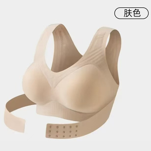 현물 직발 조정형 무흔 미백 속옷 모으기 처짐 방지 브래지어 편안 교정형