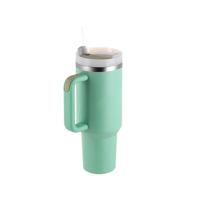 Amazon nuevo 40oz mango helado ventosa 304 taza de coche aislamiento cerveza fría cola taza de agua del coche