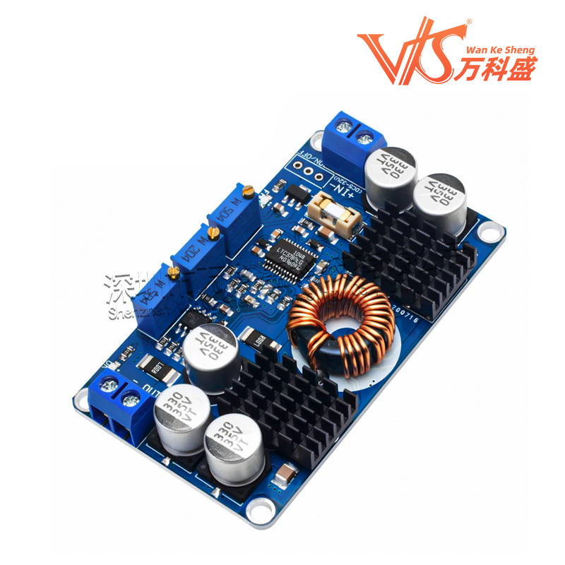 DC-DC ltc3780自動昇降圧太陽エネルギー車載安定化定電圧定電流電源モジュール超簿型|undefined