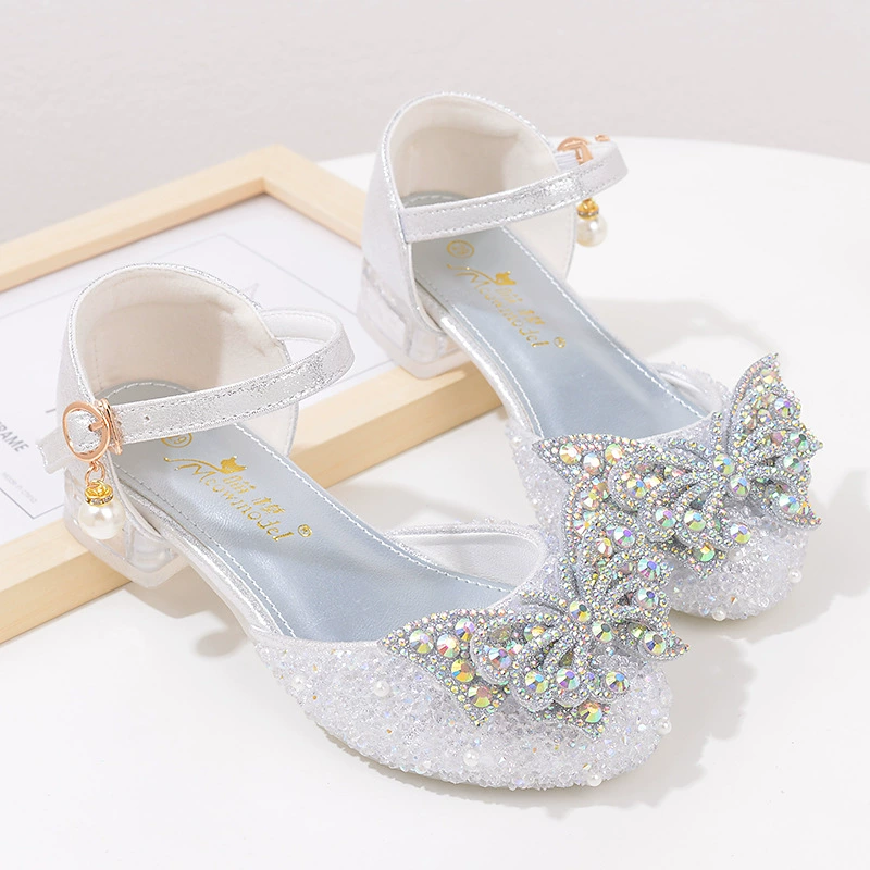 Детская обувь принцессы 2024 новые сандалии для девочек