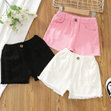 Хлопковые летние шорты, детские штаны, в западном стиле