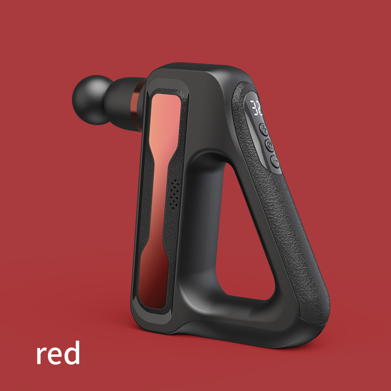 Cruz-frontera triángulo fascia pistola masaje pistola muscular profunda relajación ejercitador de alta frecuencia fisioterapia Dispositivo portátil Nuevo