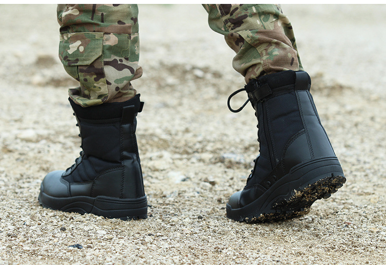 Combat Training High Top Breathable Hiking Men Meh Tactical Ultralight Spring Summer Outdoor Trekking Shoe Martin_voghion.com