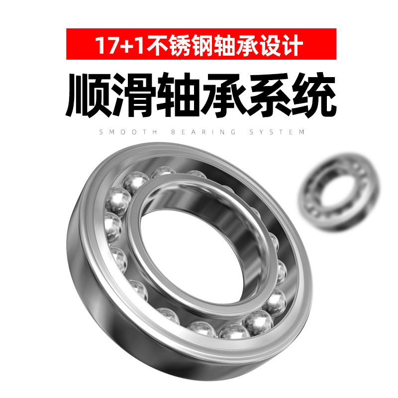 科邁龍遠投輪無間隙紡車輪斜口錨魚輪錨杆海竿14000型漁輪魚線輪