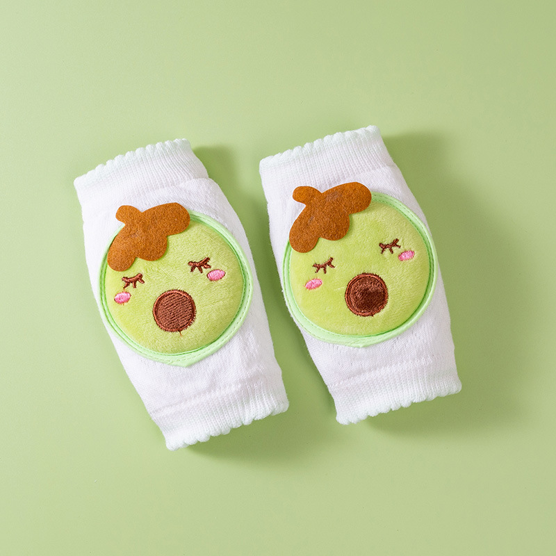 Cubierta de la almohadilla de la rodilla para niños bebé gateando niño infantil resistente a la caída para caminar engrosado verano codo pad niños niñas medianas y grandes