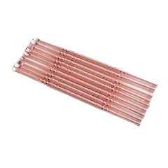 Wholesale rose gold stainless steel ear cleaner, spiral twin-head spring ear scoop
