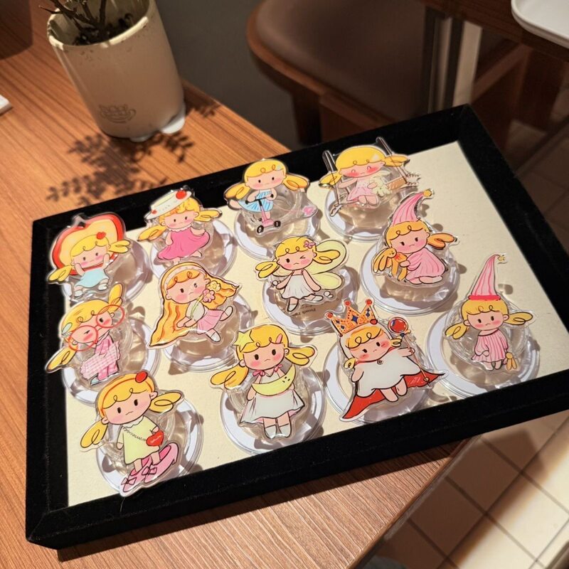 Cute Cartoon Fairy Tale A-Dou-Dou Magnetic Phone Stand Sweet Girl Decoration for Lazy Binge-Watching on Desktop with Strong Magnetism Cute Cartoon Fairy Tale A-Dou-Dou Magnetic Phone Stand Sweet Girl Decoration for Lazy Binge-Watching on Desktop with Strong Magnetism