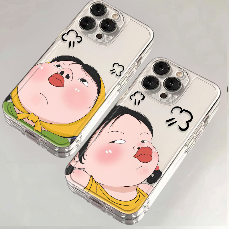 iPhone17promax対応、親友向け、耐衝撃保護、Apple16pro用スマホケース、面白くておもしろい、女の子向け|undefined