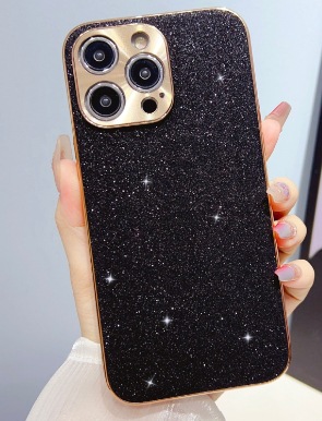 El brillo de diamante estrella de lujo ligero de alta calidad es adecuado para la carcasa del teléfono móvil 15ProMax iPhone13/14PM Apple 15 mujer