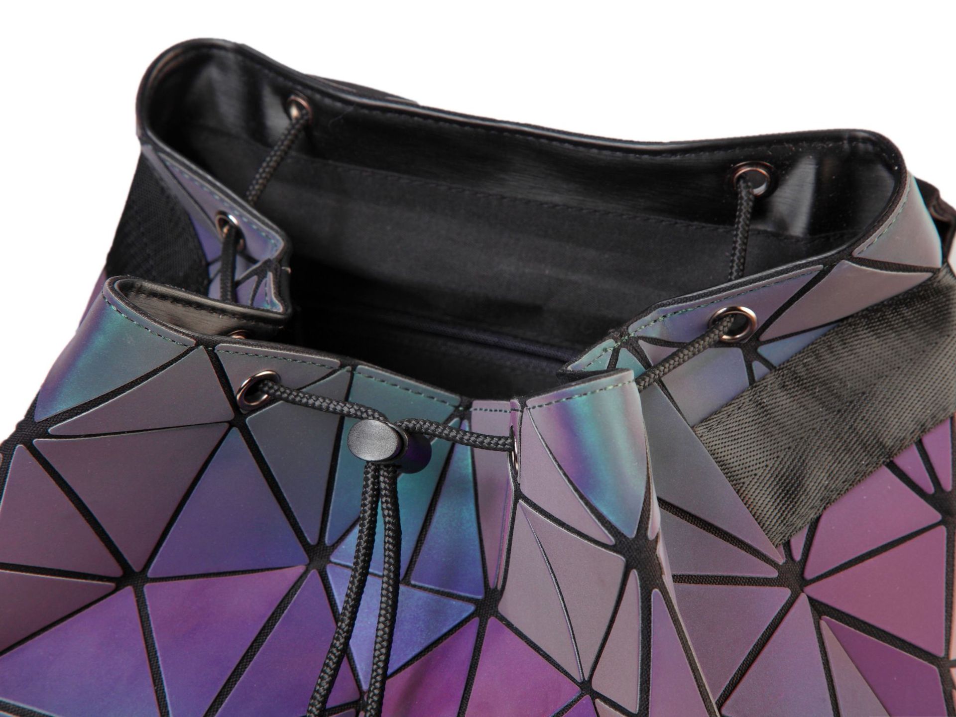 Geometric Grid Computer Backpack For Men And Women, Laptop Bag_voghion.com