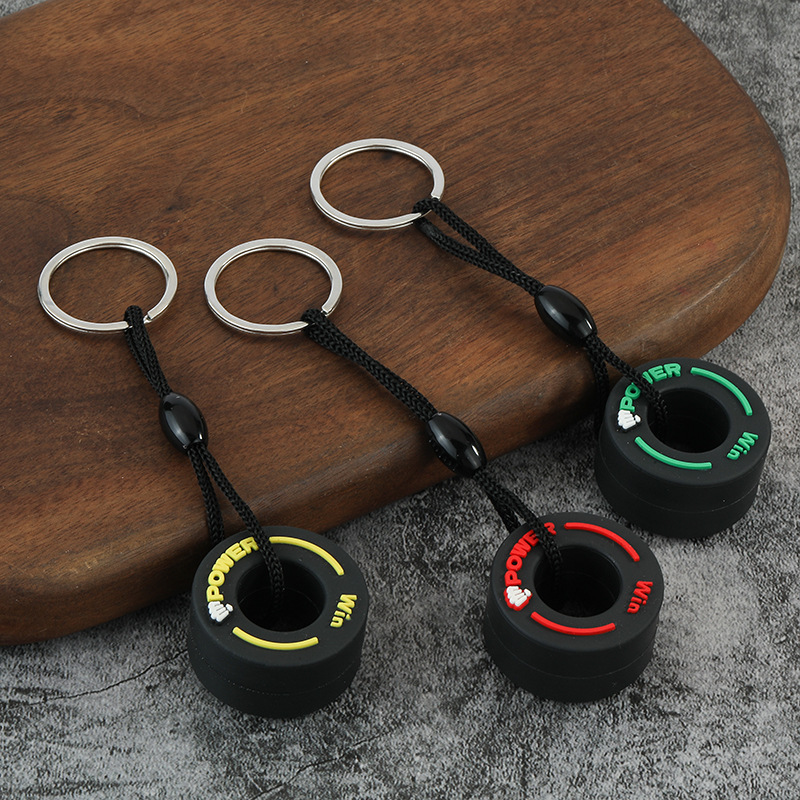 Pvc Soft Rubber Tire Keychain Creative Tire Car Key Pendant Couple Backpack Decoration Key Chain Wholesale Pvc Soft Rubber Tire Keychain Creative Tire Car Key Pendant Couple Backpack Decoration Key Chain Wholesale