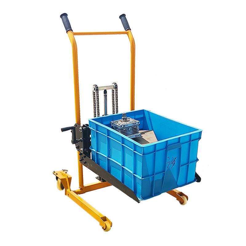 Camión de transporte de tigre, caja de rotación, carro de mano, cesta de plástico, carro de herramientas, verduras, productos acuáticos, cestas de huevos, carretilla elevadora especial