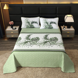 Foreign trade export cross-border bed cover three-piece set four seasons universal washable