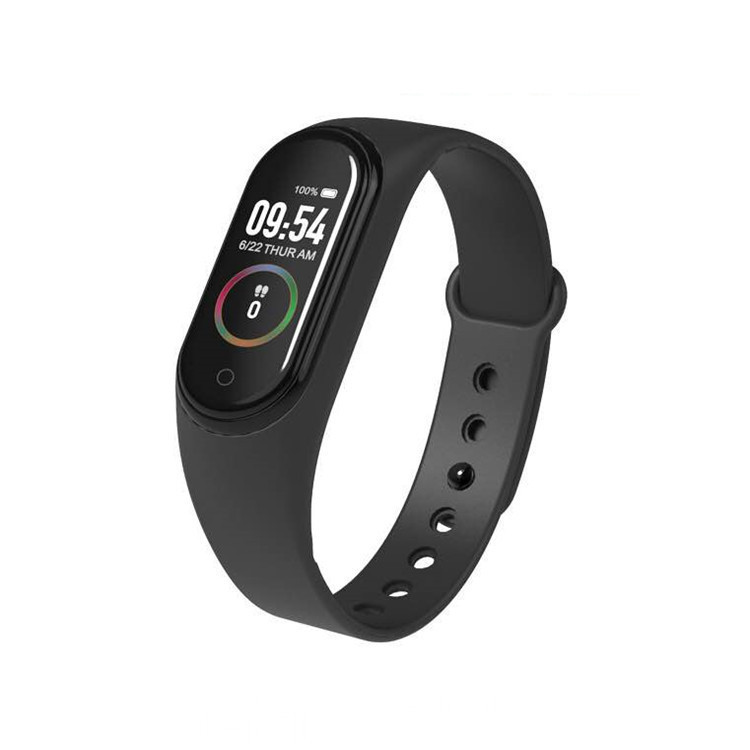 M4 Smart Bracelet Heart Rate Blood Pressure Sleep Information Reminder Pedometer Sports Watch