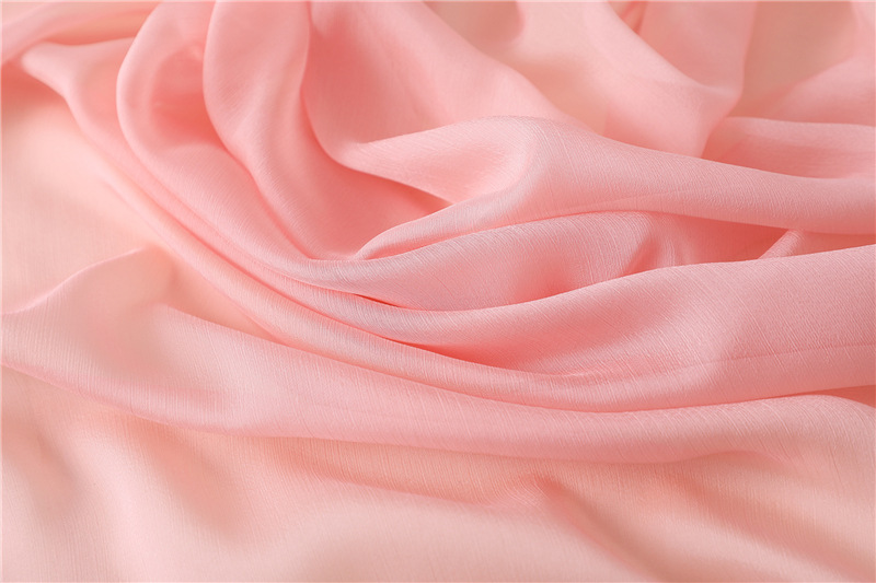 Sciarpa in tinta unita Sciarpa sottile e grande Turismo Protezione solare Decorazione Fotografia Scialle Sciarpa in crepe liscio in tinta unita_voghion.com