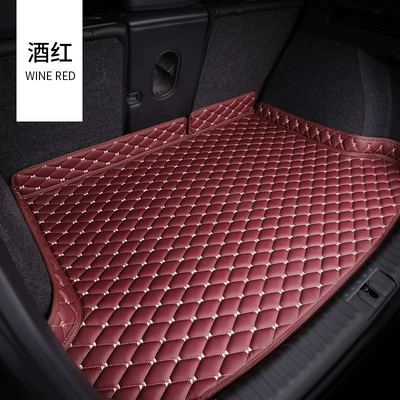 Special car VV fully: Trunk Mat - bottom-pad-wine-red-pure-diamond-vv-material-message-model-year