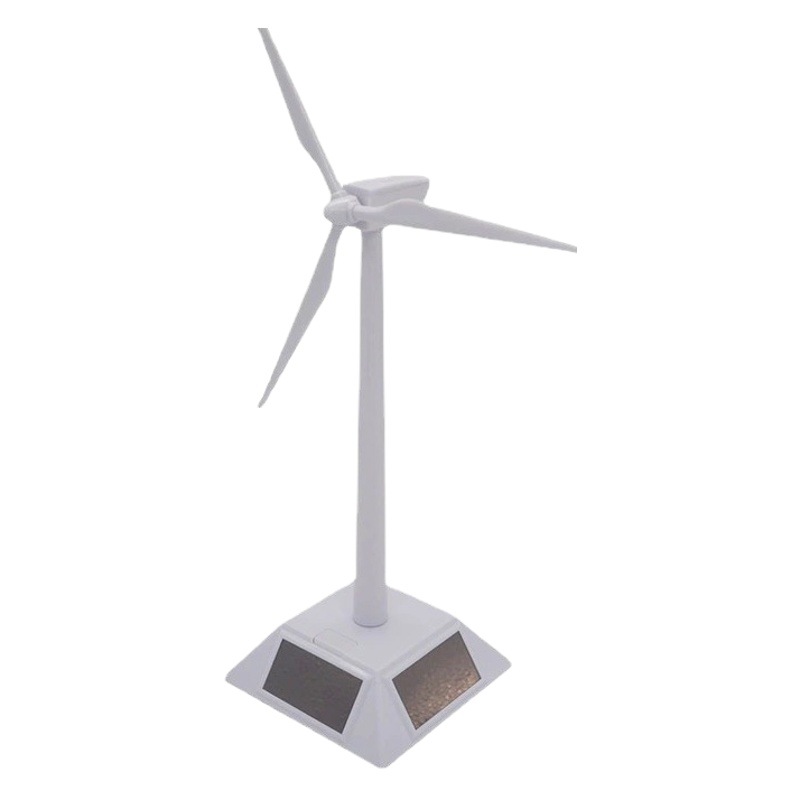 Modelo de Molino de Viento Solar de ABS Educativo Bricolaje para Experimentos Científicos image 1