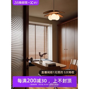 Asahi French retro antique master bedroom lamp chandelier Japanese dining table dining room lamp study balcony stair lamps
