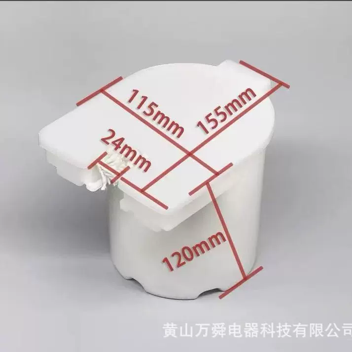 电梯通用配件新型圆油杯导轨油杯油壶三菱通力配件