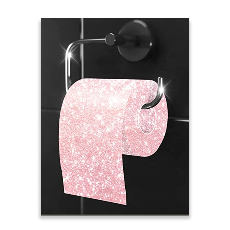 Portrait, High Heel Pattern Casual Portrait High Heel Canvas Painting Wall Art