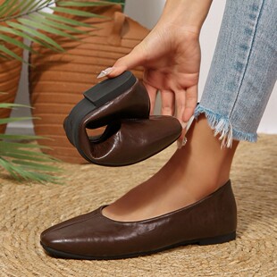 ���^ܛƤƽ�׆�ЬŮ ���mһ�_�����eͨ������ЬWork Ballet Shoes