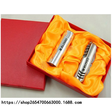 厂家直角瑞士军刀多功能户外野营小刀具电筒防身随身便携组合礼品