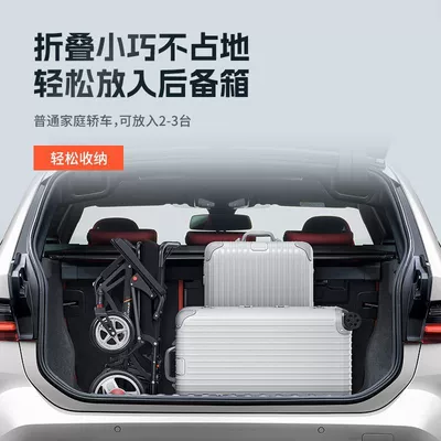 Mobility Scooter for the Elderly, Qatlanan elektrik velosipedlər