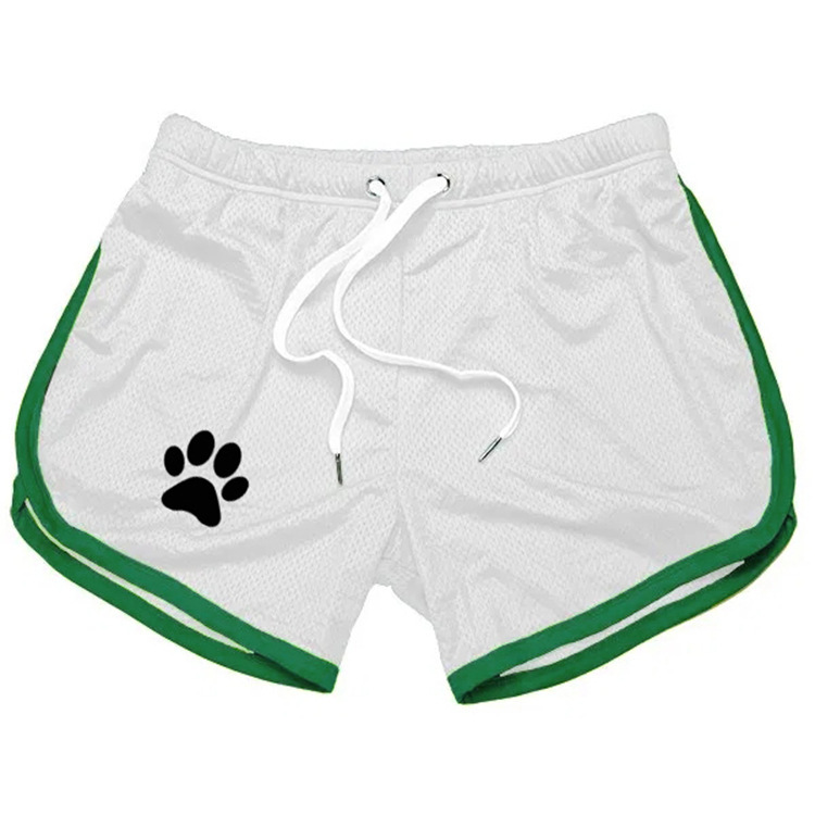 Pantalones cortos deportivos de verano para hombre, pantalones cortos ultrafinos informales para playa, de secado rápido, holgados, transpirables, para culturismo