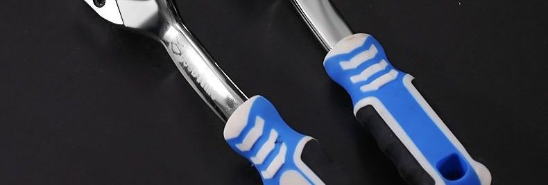 1/4 socket wrench set 46/53 pieces auto repair tools 72-tooth ratchet household repair kit in stock wholesale