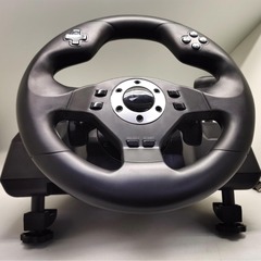 グワールレーシングゲームのハンドルpc X-INPUT本体はps3 steam pc 360と互換性があります。