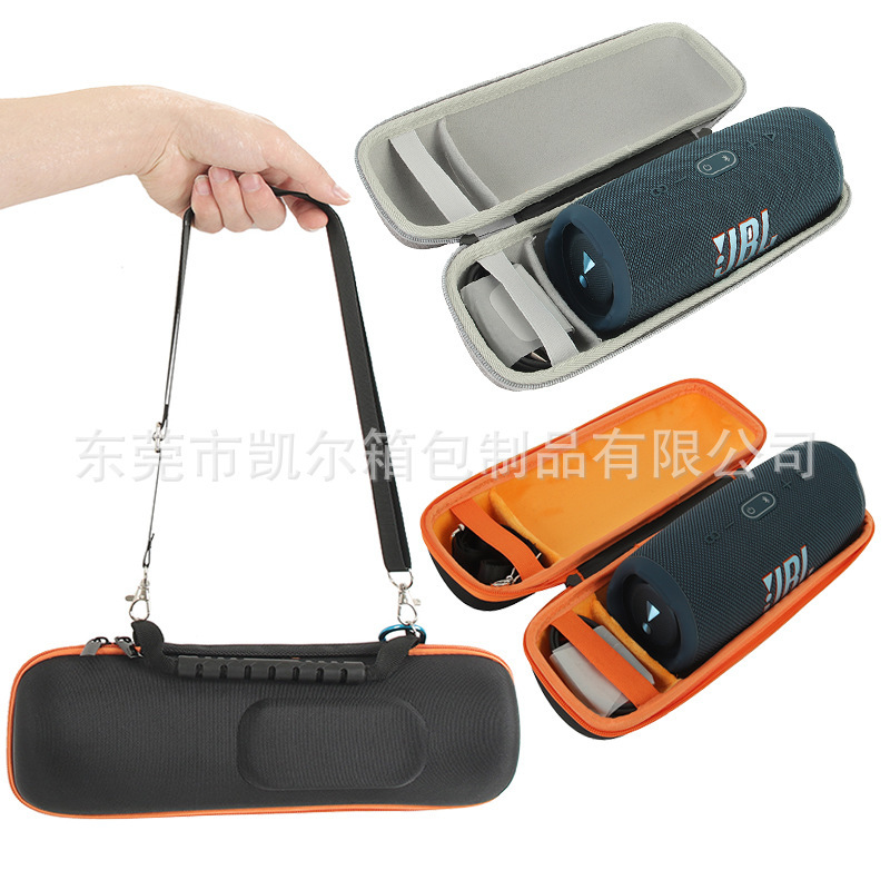 Suitable for Jbl Charge 5 Bluetooth Speaker Storage Box Eva Audio Protective Cover Outdoor Portable Cosmetics Bag Suitable for Jbl Charge 5 Bluetooth Speaker Storage Box Eva Audio Protective Cover Outdoor Portable Cosmetics Bag