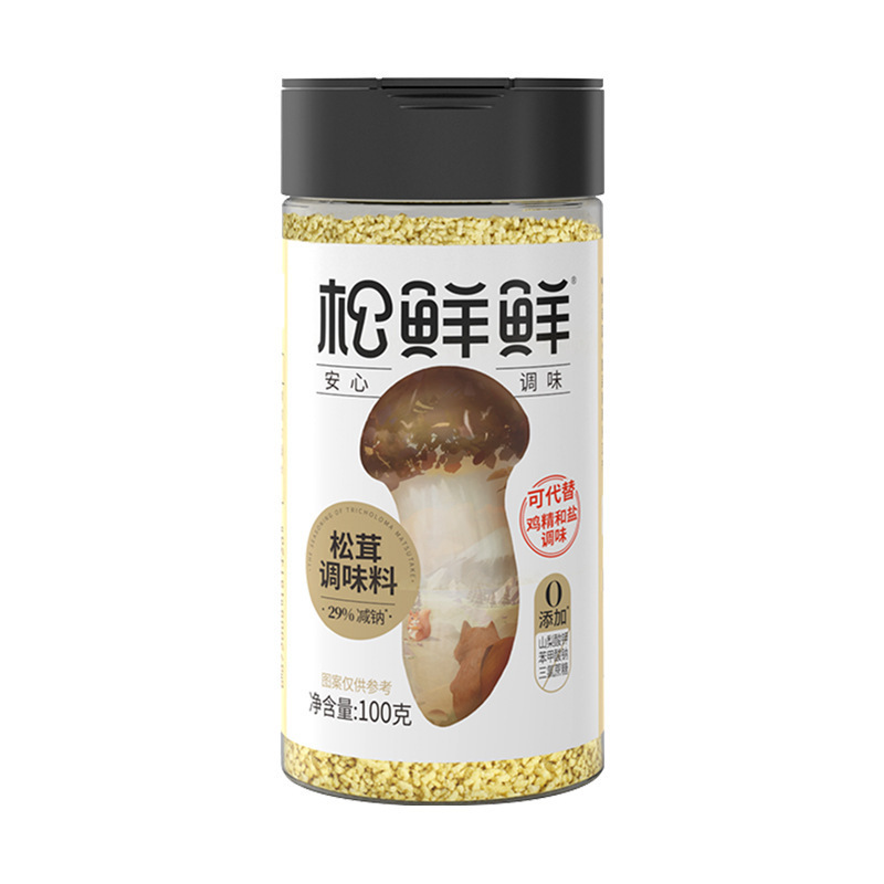松仙 鮮松茸 生調味料 110g 鶏エキス代替品 キノコパウダー 家庭用 無添加 炒め物 ベビー調味料|undefined
