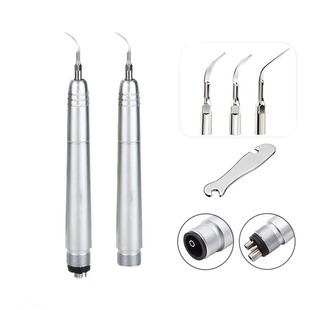 Full Crown Pneumatic Tooth Cleaning Machine, 2-Hole 4-Hole Dental Calculus, Tooth Stain Cleaning Artifact, Oral Dental Equipment