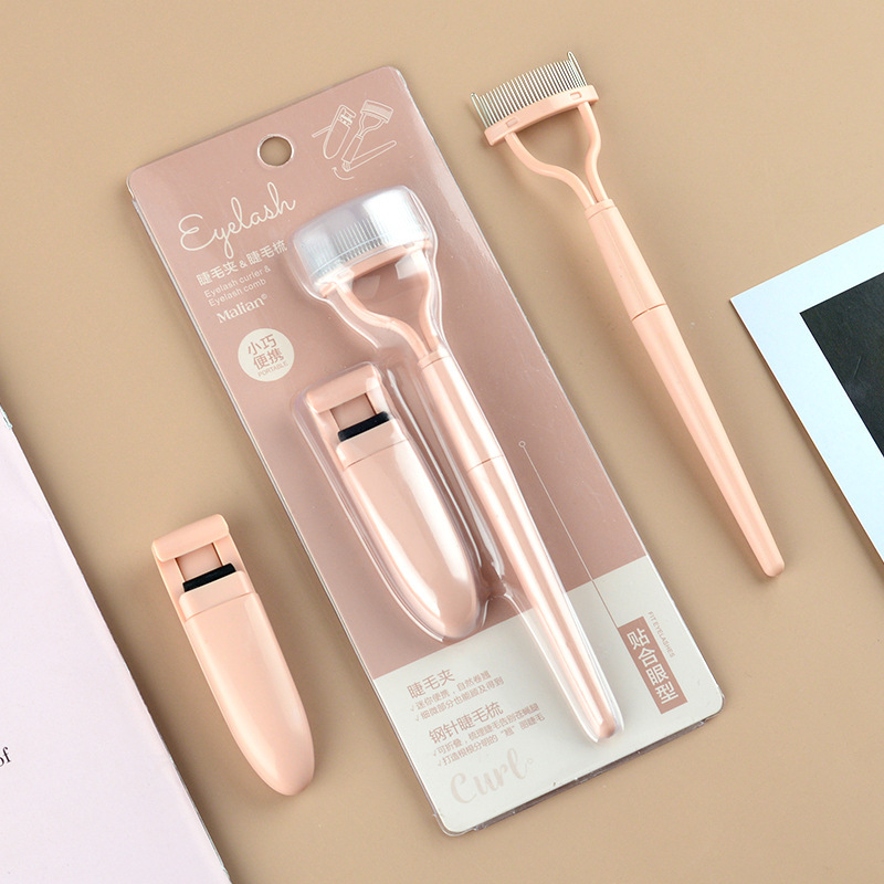 Marion Part Eyelash curler Lash Comb Curl Lasting Stereotype Eye Beauty tool Portable suit