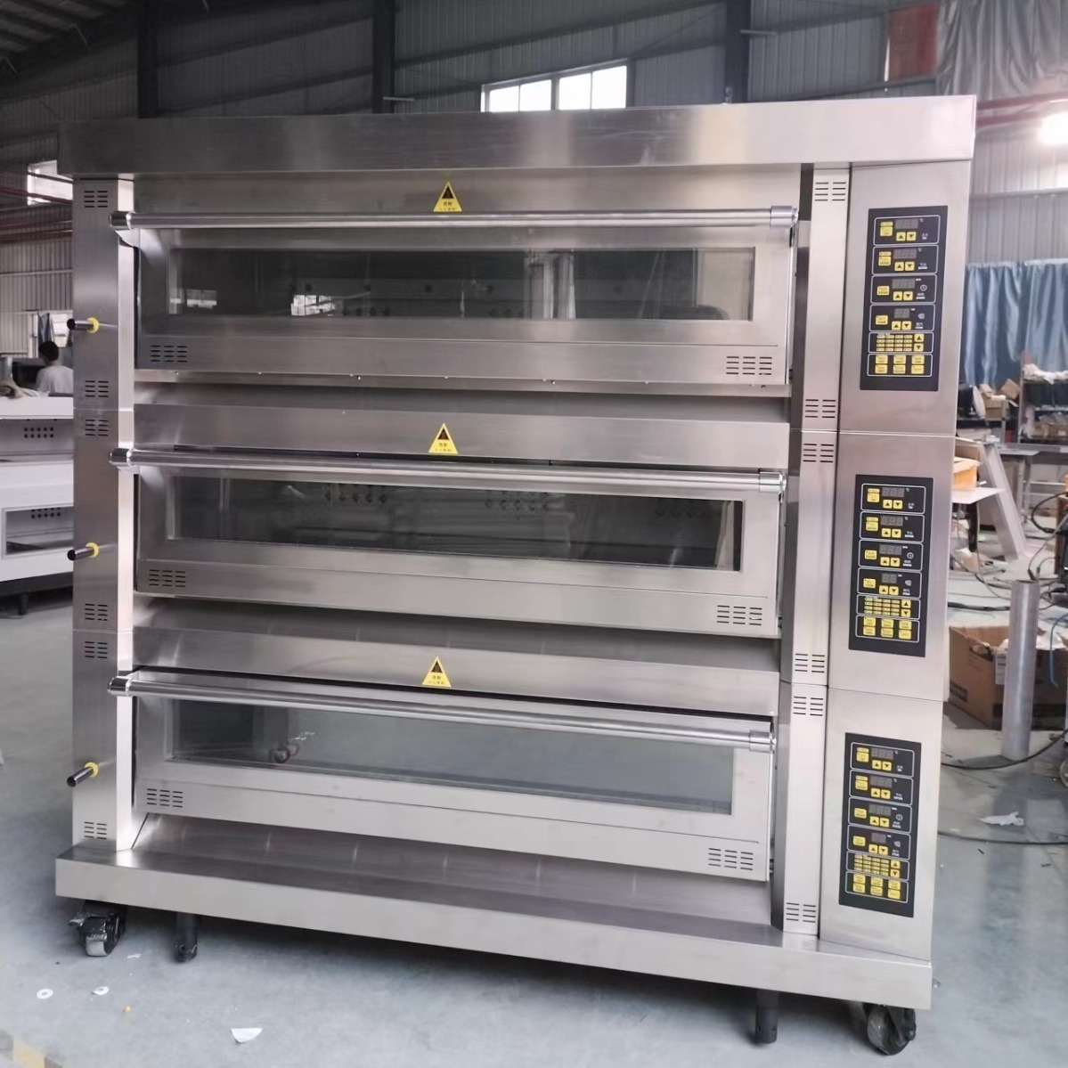 优连豪华电力型三层十二盘烤箱 面包烤炉 点心烤炉 月饼烤炉