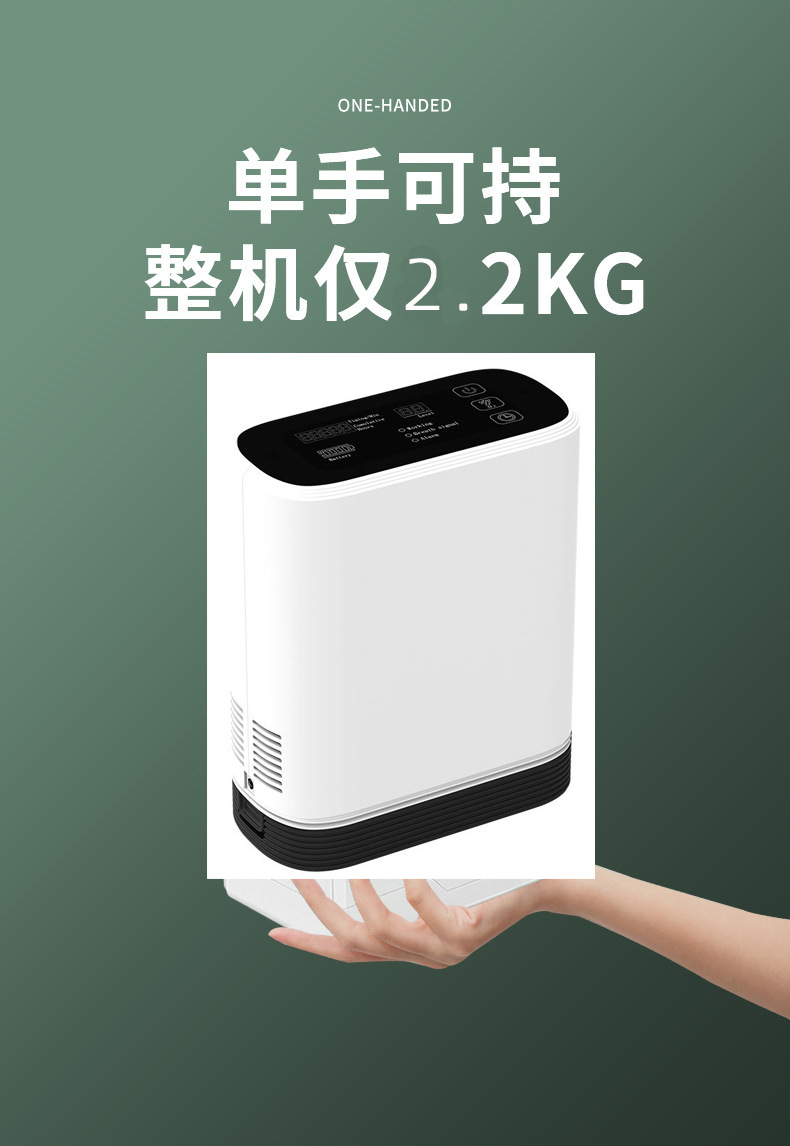 Plateau travel car charging oxygen booster oxygen supply oxygen generator oxygen machine car oxygen bar air purifier