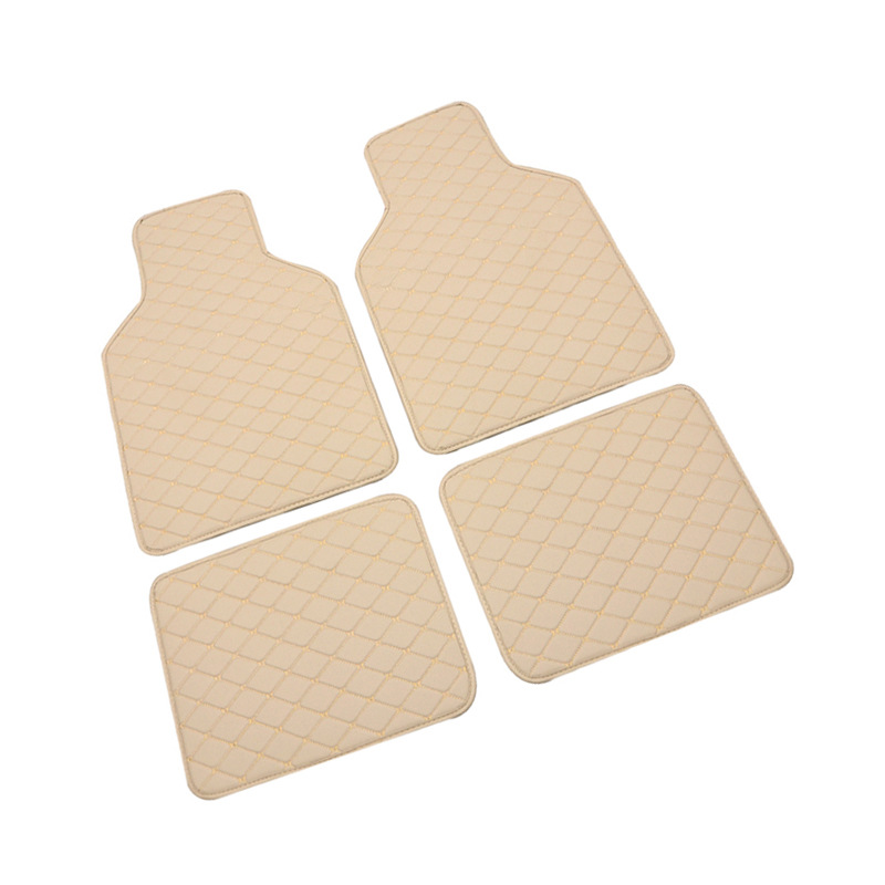 Universal Car Four-Season Floor Mats, Non-Slip Floor Mats, Amazon Cross-Border Leather Floor Mats, Source Factory