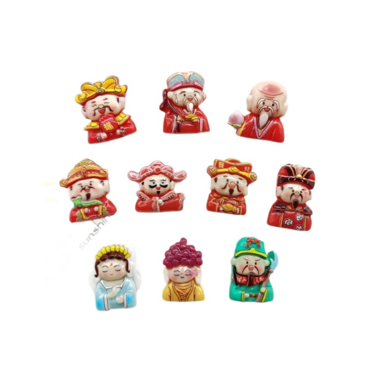 El lingote de año nuevo enriquece las linternas sorpresa bolsa ciega pegamento crema DIY accesorios de resina de decoración de horquillas hechos a mano