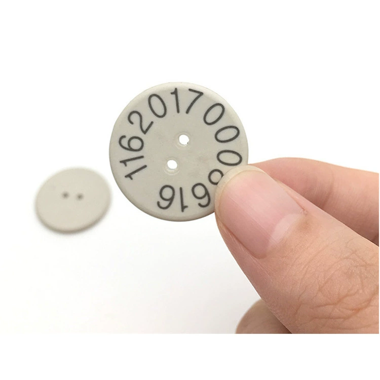 Пожарный комбинезон, интеллектуальная чистка, управление номером, RFID-этикетка для стирки, сверхвысокочастотная этикетка для стирки, PPS, двусторонняя монета для стирки