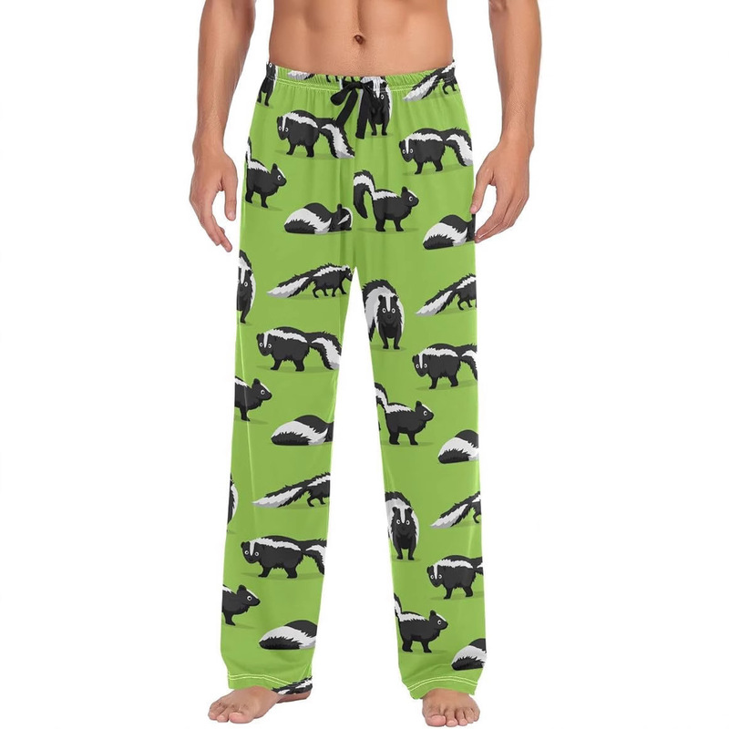 Europe and the United States cross-border Amazon Ebay foreign trade new couple pants 3d printing loose leisure home pajamas customization