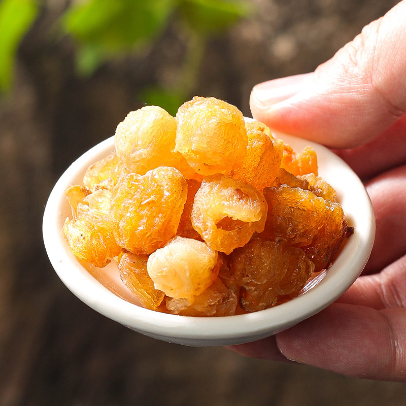Dried Longan Fruit Gui Yuan 100g Seedless Thick Pulp Traditional Herbal Snack and Tea Ingredient overview