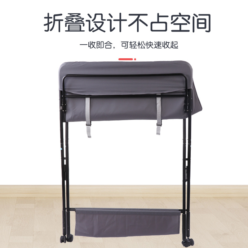 Mesa de pañales Baby Care Mesa baño masaje toque bebé cambio de pañales hogar cuna de tres engranajes ajustable