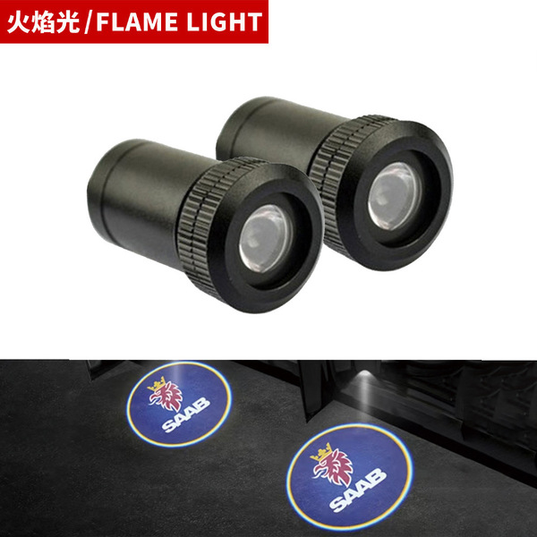 The fourth generation welcome lamp projection lamp laser lamp door lamp car welcome lamp car decoration modification lamp