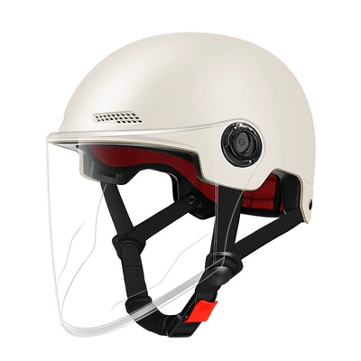 Motorcycle Safety Supplies: Helmets, Motorcycle and Electric Vehicle - off-white-transparent-long