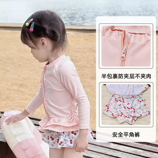 夏季女童游泳衣