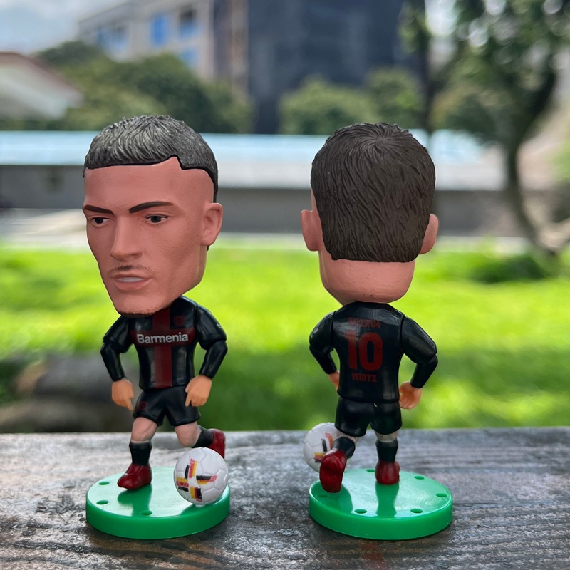 Jugador estrella Benzemahaland Vinicius C Ronaldo Messi Naymar Doll Mbappé Doll