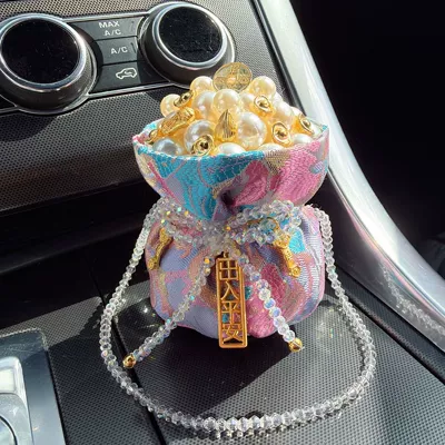 Aktiv kömürlü qoxu uducular Bamboo Charcoal Bag Pendant, Car - blue-purple