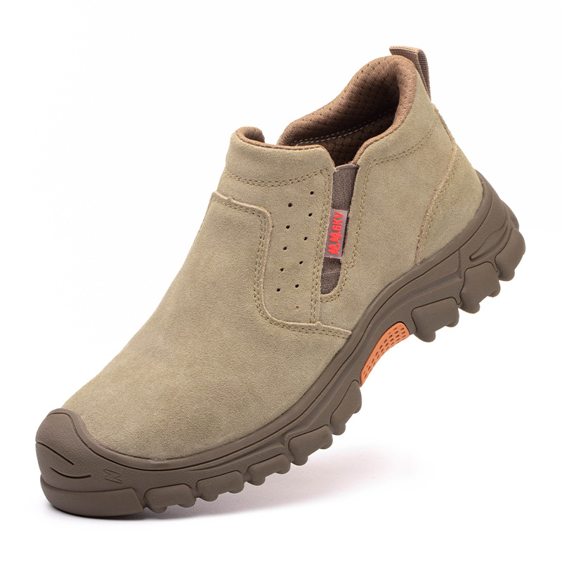 Zapatos de protección impermeables desodorante transpirable para hombres zapatos de trabajo ligeros resistentes al desgaste anti-aplastamiento zapatos de seguridad de aislamiento a prueba de pinchazos al por mayor negro