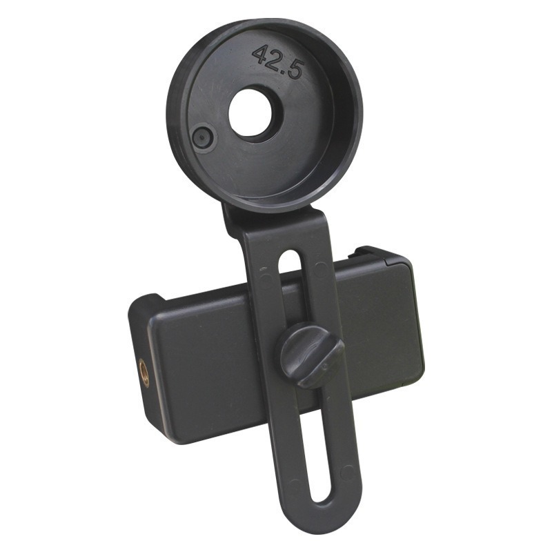 삼선 망원경과 휴대폰 클립