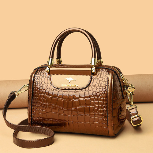 Bags for women new  crossbody bag shoulder bag patent leather glossy ladies handbag female European and American one-piece drop shipping